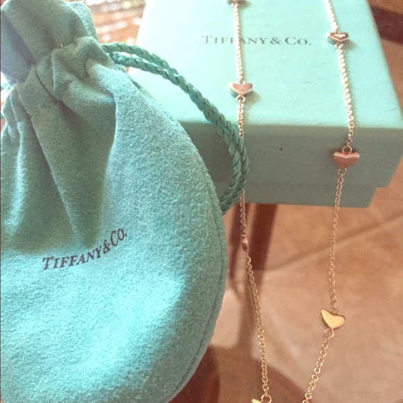 💕 Tiffany & Co. | Heart Lariat Necklace