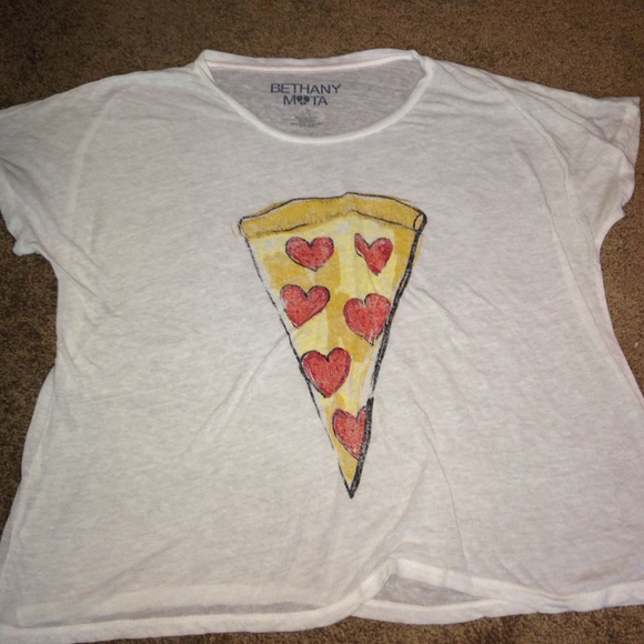 Aeropostale Tops - Bethany Mota pizza shirt