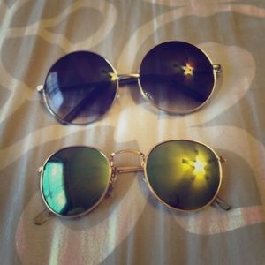 TRADE ❤️Green/ blue sunglasses