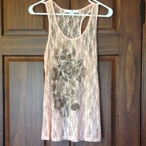 [XXI] [Forever 21] lace tank