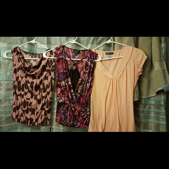Three shirts.