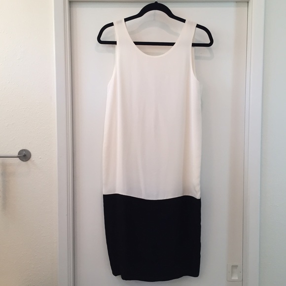 ⚡️NEW MARKDOWN⚡️Silk Color Block Dress-Maggie Ward - Picture 3 of 4