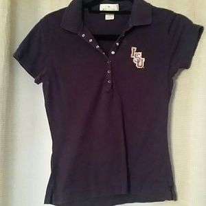 LSU Polo shirt size M