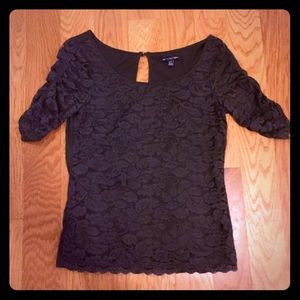 American Eagle lace blouse