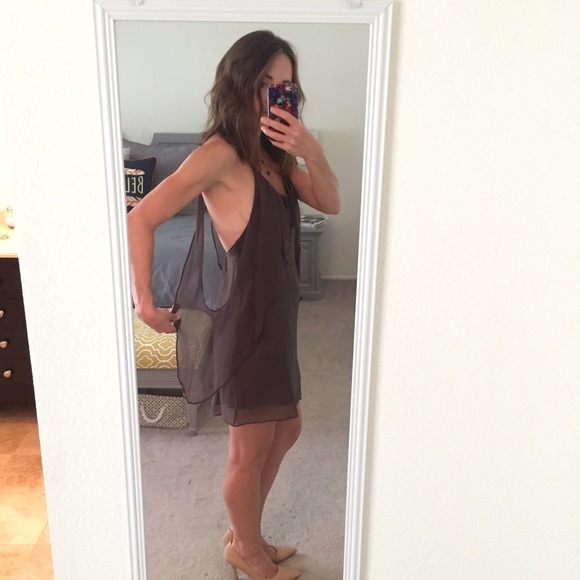 ⚡️NEW MARKDOWN⚡️Ethereal Silk Dress by OliveOlivia - Picture 3 of 4