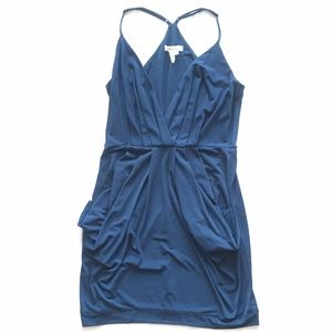BCBGeneration Drape Pocket Dress