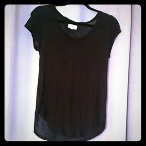 Lou & Grey Black T Size Small - Like New
