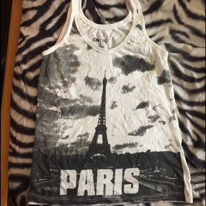 Paris tank top