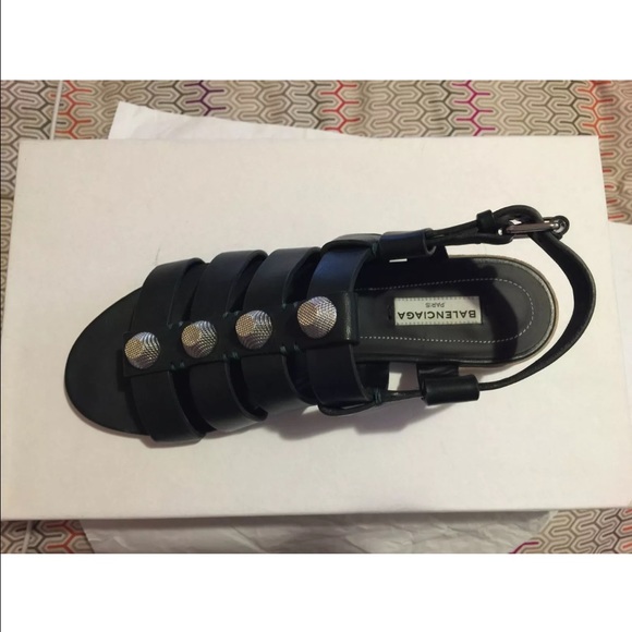 Balenciaga studded gladiator sandals