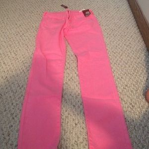 Hot pink Arizona skinny jeans