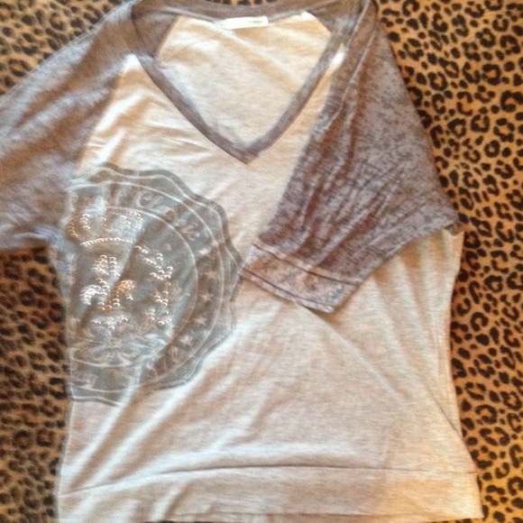 Gray shirt