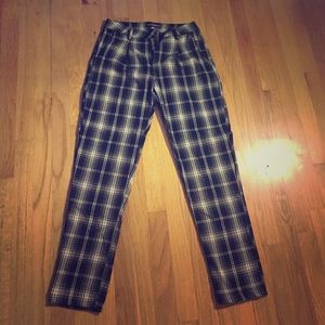 Brandy Melville Plaid Patterned Pants