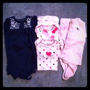 Baby clothes lot