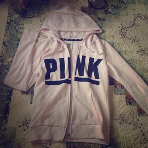 VS PINK zip-up hoodie