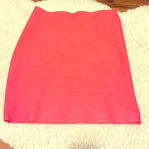 Coral body con skirt