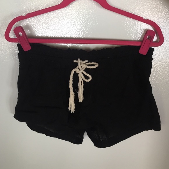 Black Roxy Shorts