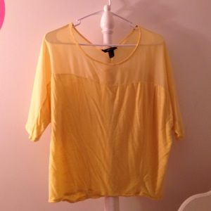 Yellow shirt