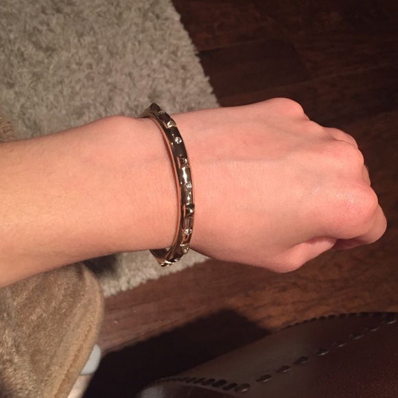 Sequin bangle bracelet