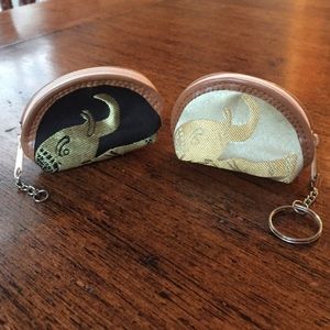 Elephant coin purses bought in Thailand!!
