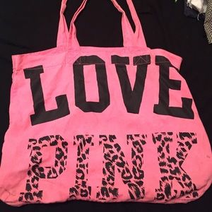 Vs pink tote