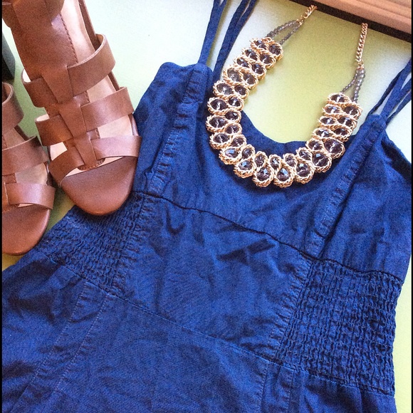 Dresses & Skirts - Dark Denim Dress