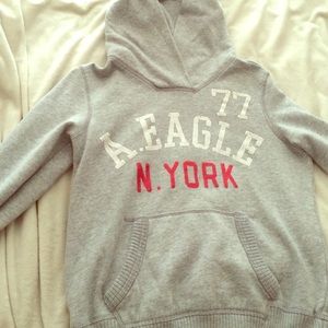 Grey American Eagle Sweatshirt