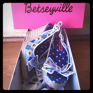 Betsey Johnson Wedge Shoes