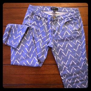 Mango Ikat Skinny Jeans (size 4)