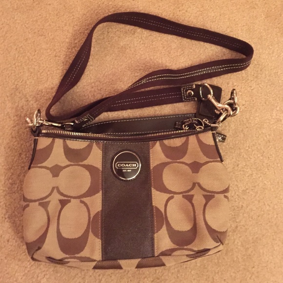 🚫SOLD🚫 Coach bag! With detachable long strap