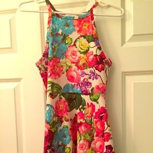 Floral print dress!