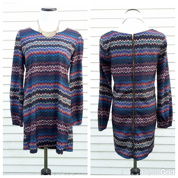 🌟Vibrant Colorful Silk Shift Dress