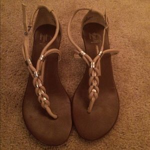 Size 8 open toe wedge