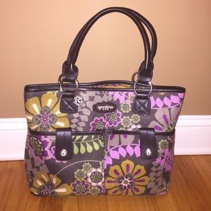 Large floral Spartina bag!