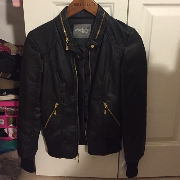 Leather jacket