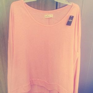 NWT Hollister shirt. Pink.