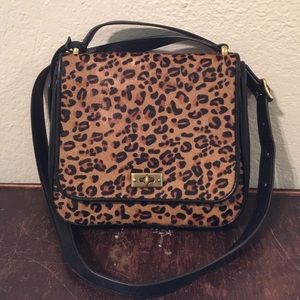 Cheetah Fossil cross body bag