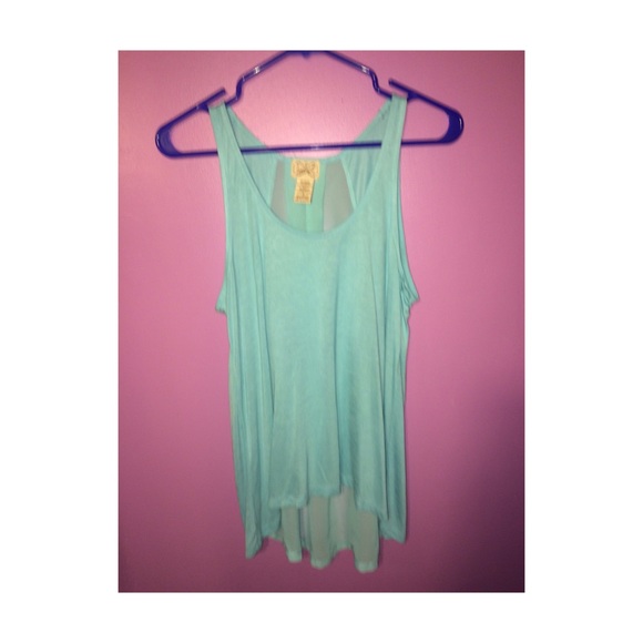 High low tank top