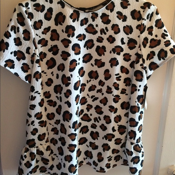 Leopard dress shirt