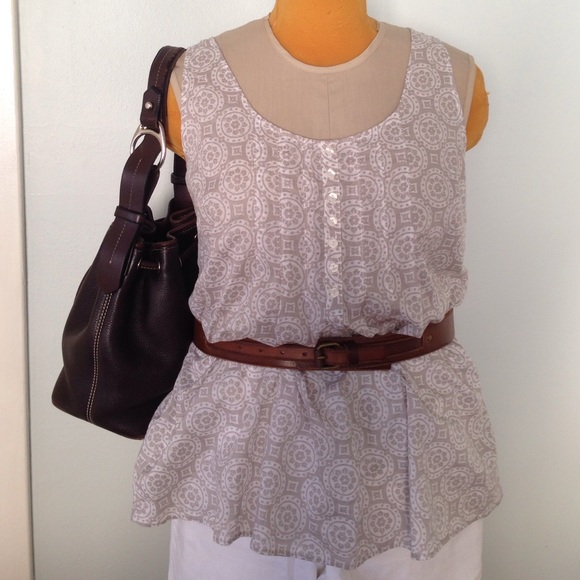 Cotton Print Top - Picture 2 of 3