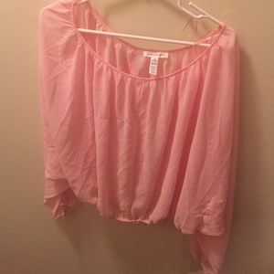 Pink blouse