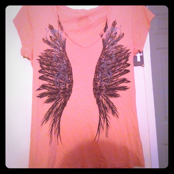 Coral wing shirt