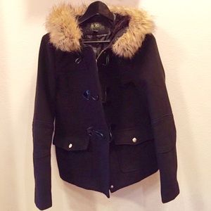 BCBG Paris Black Coat