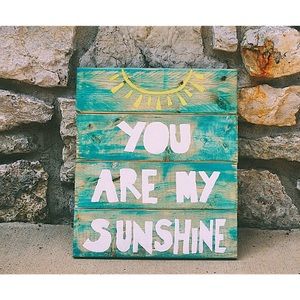 Wooden board/wall art