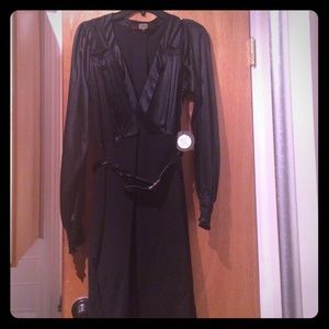 Brand New Eva Franco black cocktail dress