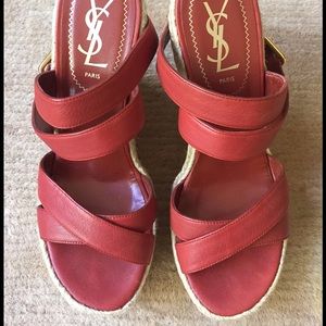 YSL SAINT MALO PLATFORM ESPADRILLES
