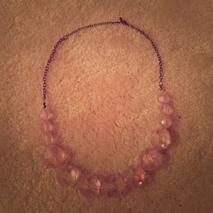 Pretty pink necklace