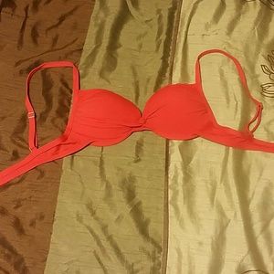 Red bikini top