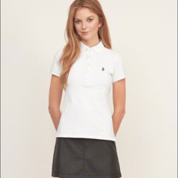 A&F collared polo shirt
