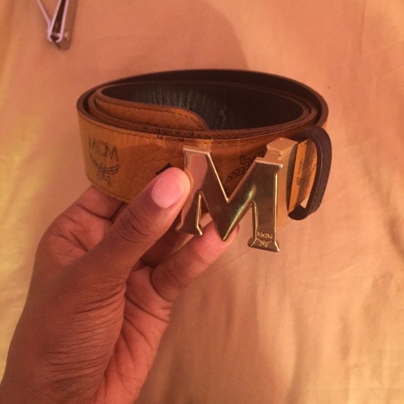 MCM Original Reversible Auth Belt