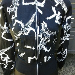 Black and white super cute jacket